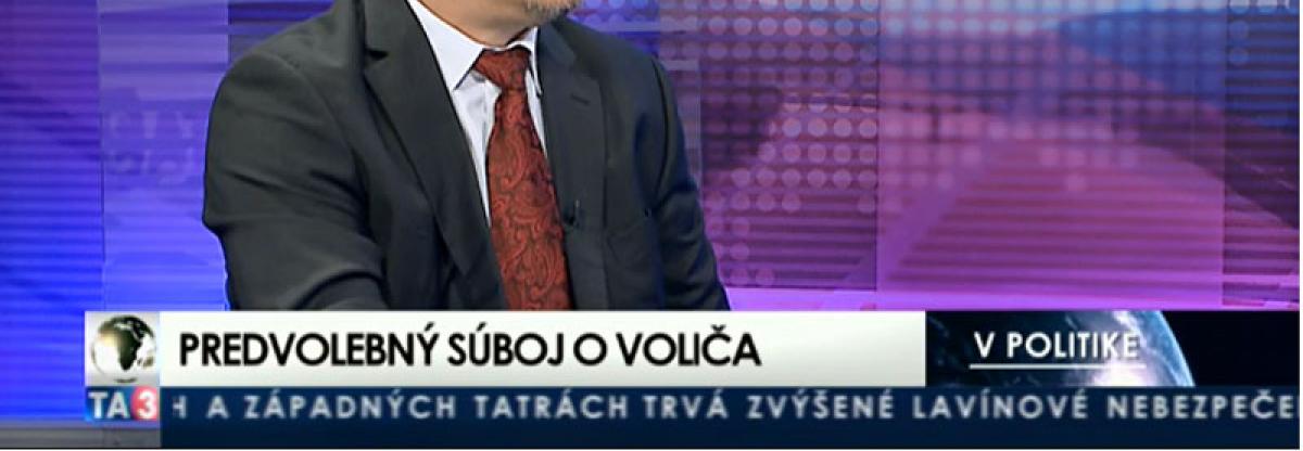 Berényi József a TA3 televízióban