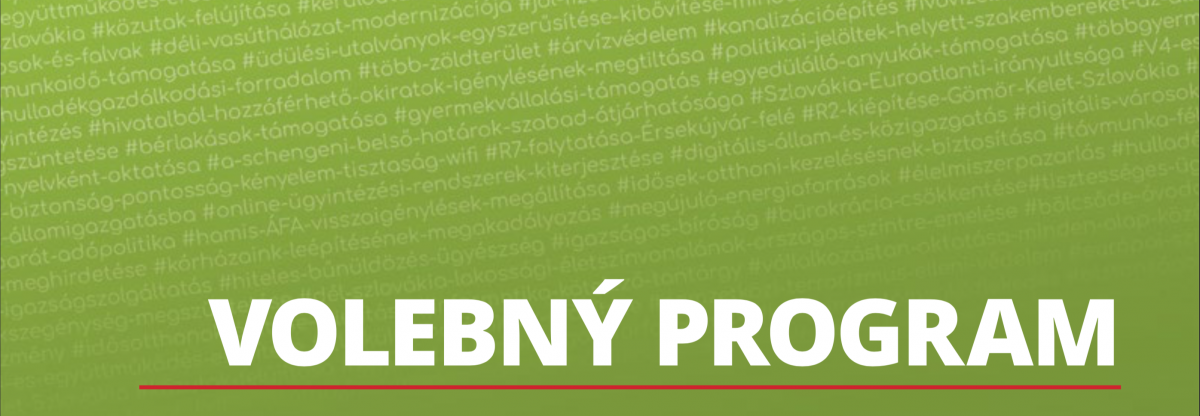 Volebny program 2020